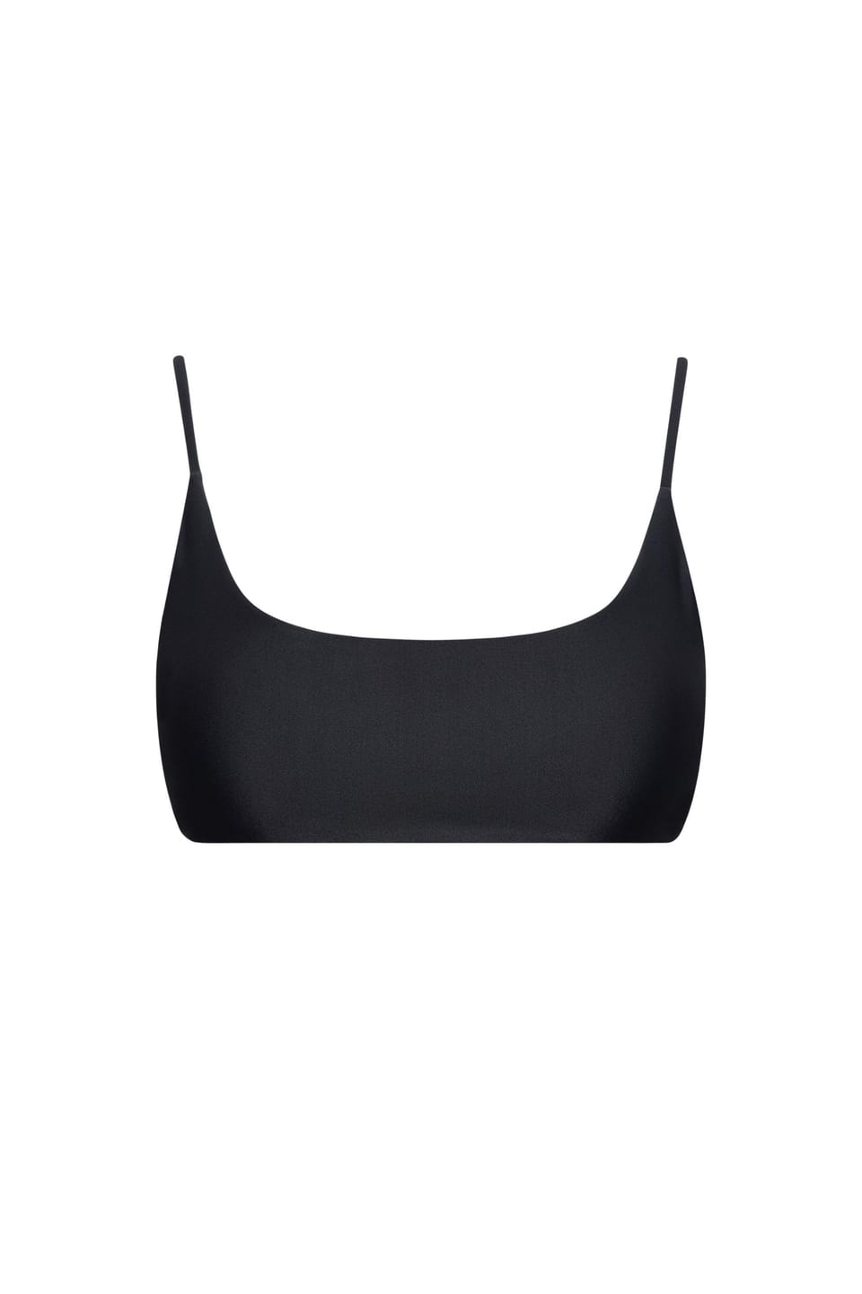 Customer photo review of Malibu Bralette String Tie Bikini Top Black
