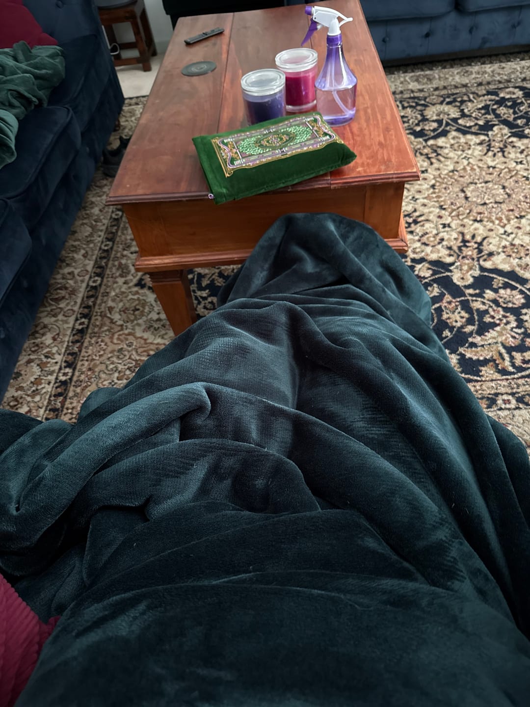 Customer photo review of Literati Book Sleeve - Forest Green