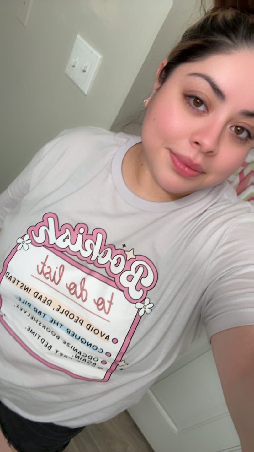 Customer photo review of Book Lovers Monthly T-Shirt Club