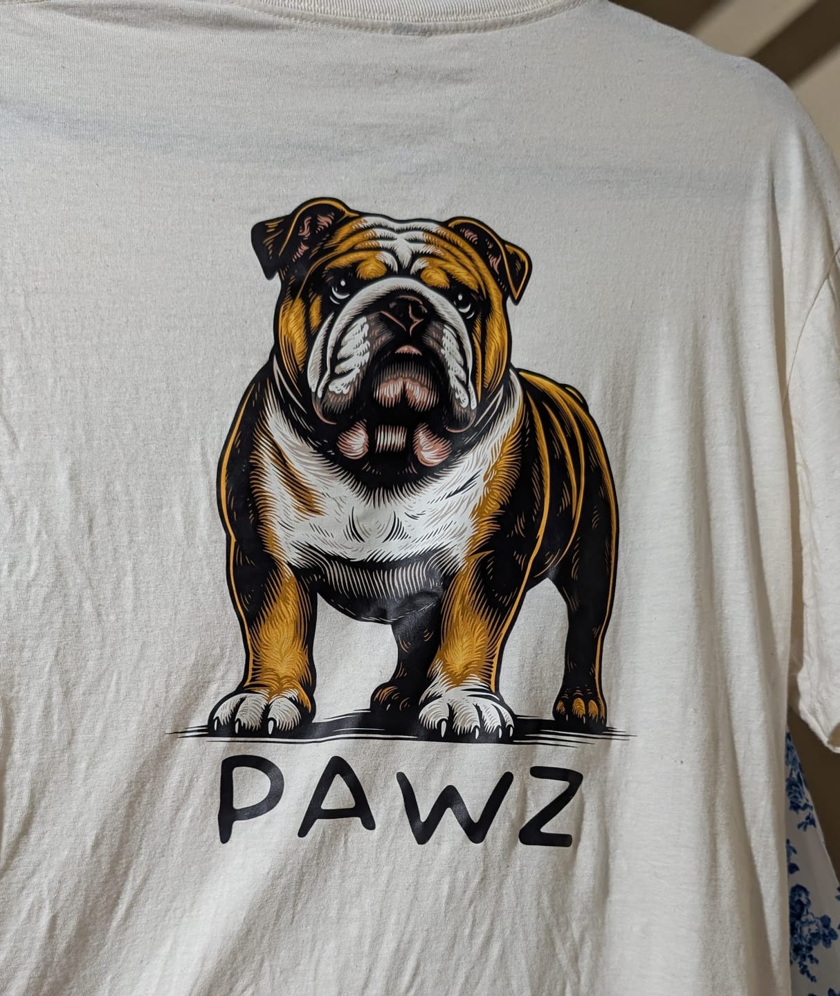 Customer photo review of Bulldog (Adult Short Sleeve T-Shirt)