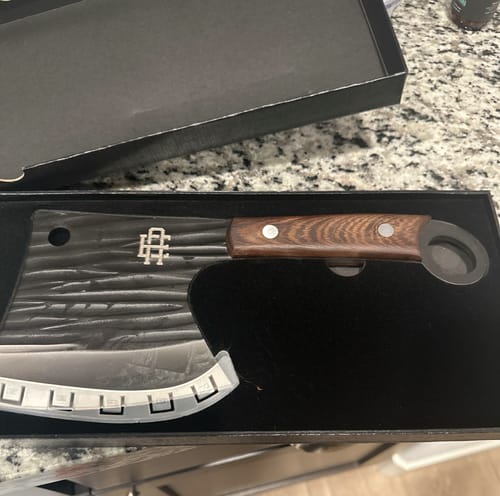 Customer photo review of THE BUTCHER KNIFE