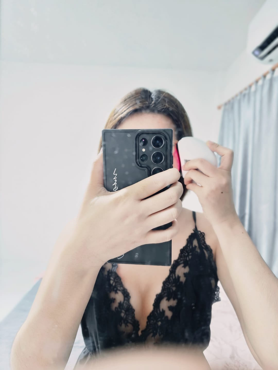 Customer photo review of เซตหน้าเด็กยกกระชับ | FULI Natural Stone Electric Gua Sha + MORI Astaxanthin Lift Moist Lotion