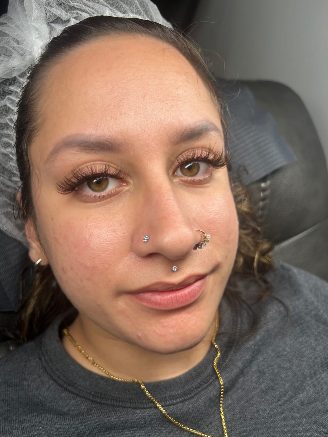 Customer photo review of Classic Lash Extensions 0.10mm