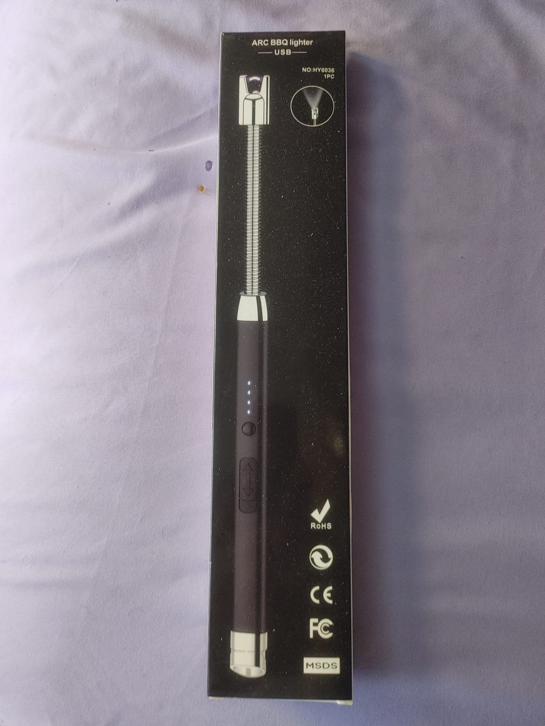 Customer photo review of 360 Degree Household Arc Lighter