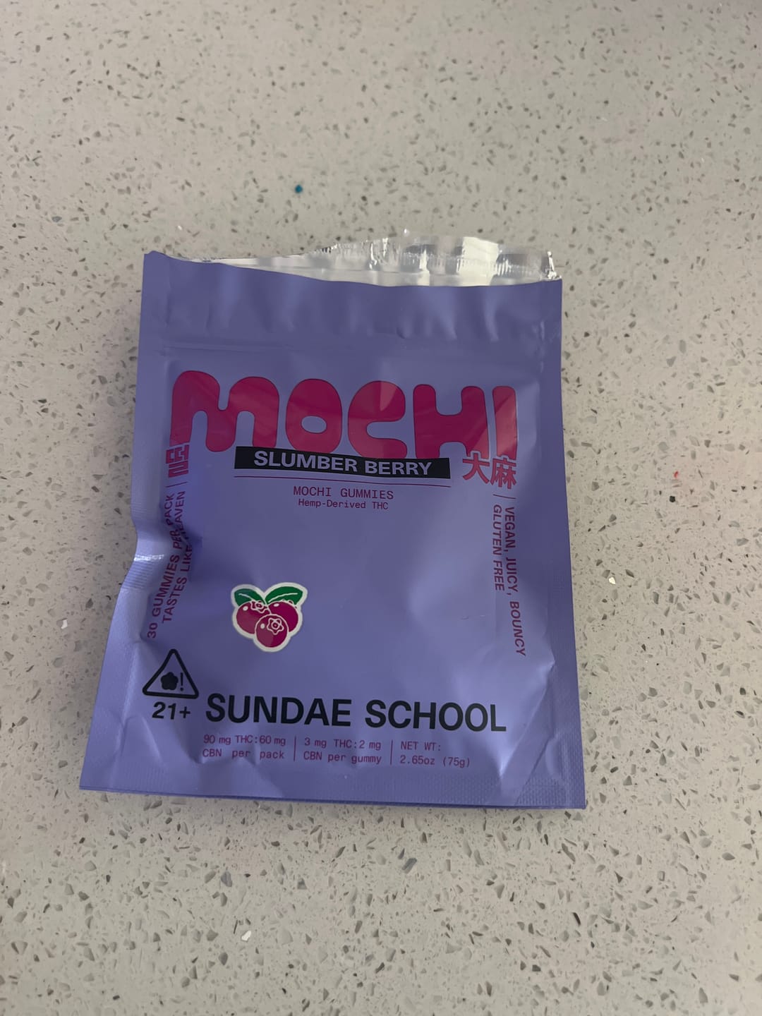 Customer photo review of Slumber Berry Refill Pack