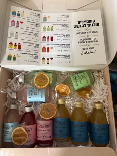 Customer photo review of מארז 6 קוקטיילים