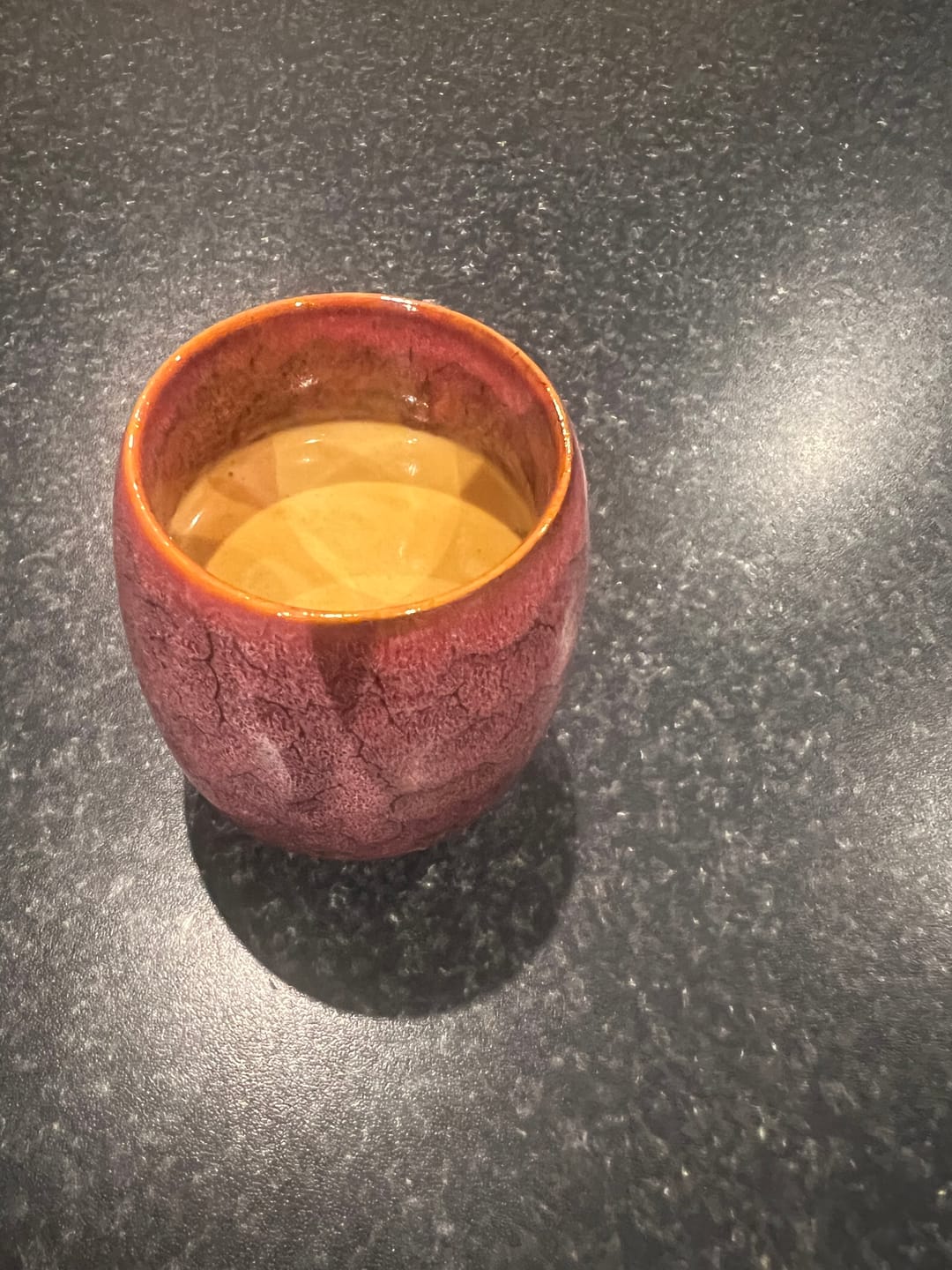 Customer photo review of Vintage Rustic Marble Coffee Cups