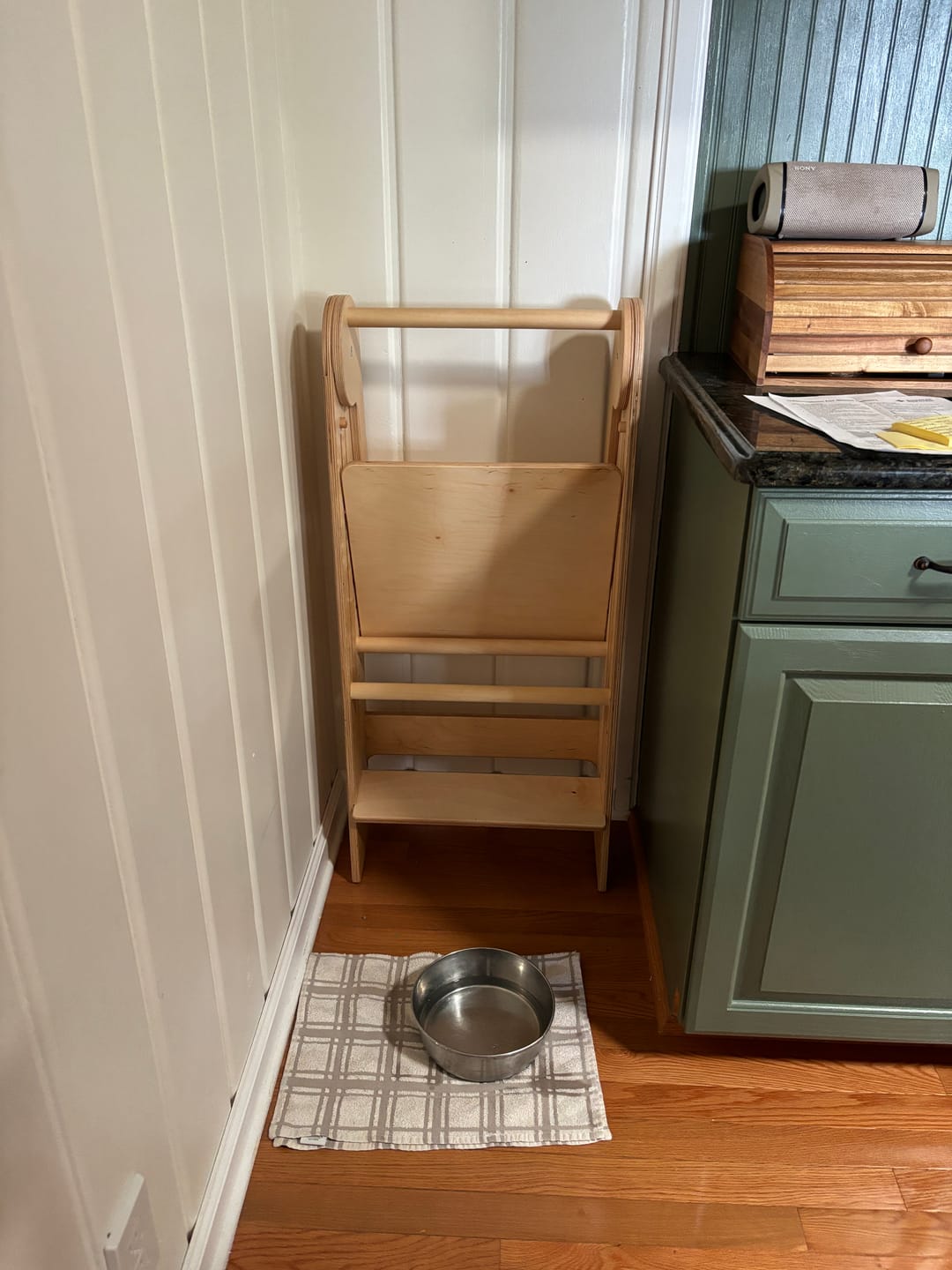 Customer photo review of Foldable Learning Tower