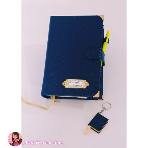 Customer photo review of SHINE GLITTER 0,8MM COM FUNDO SPUN COR MARINHO