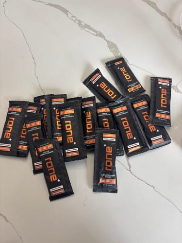 Customer photo review of 100mg Caffeine - TANGERINE - SuperCharged Honey (20-Pack)