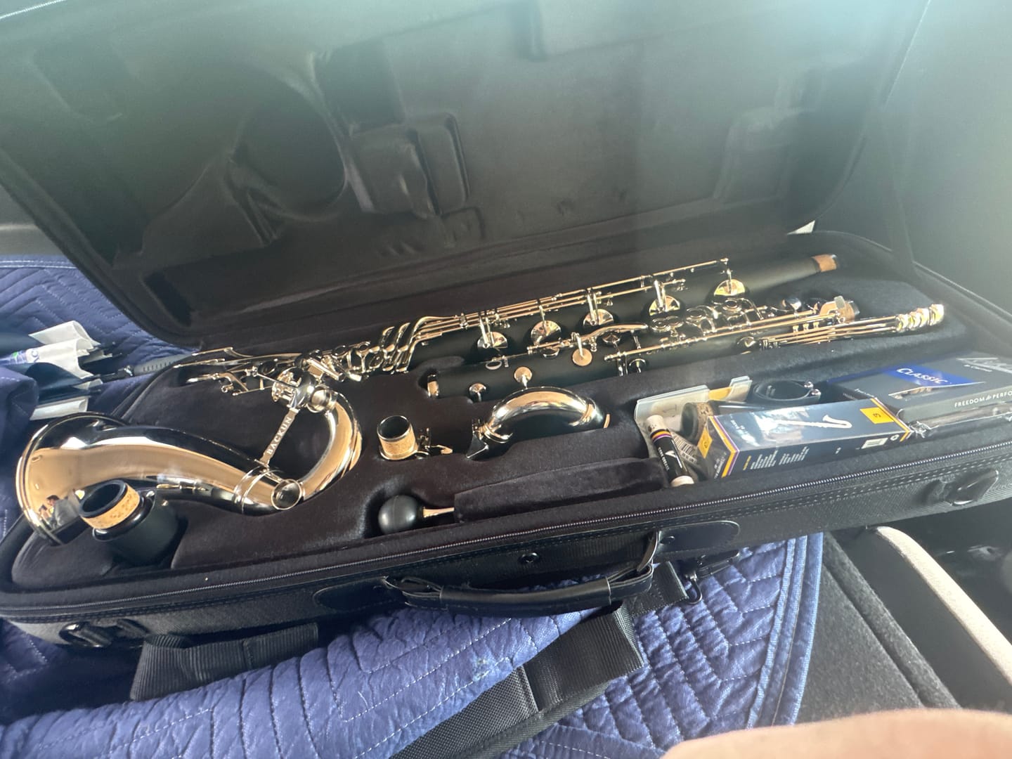 Customer photo review of Alpha Low C Bass Clarinet
