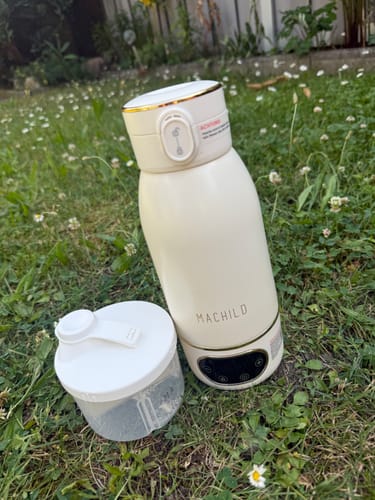 Customer photo review of Tragbarer Fläschchenwärmer