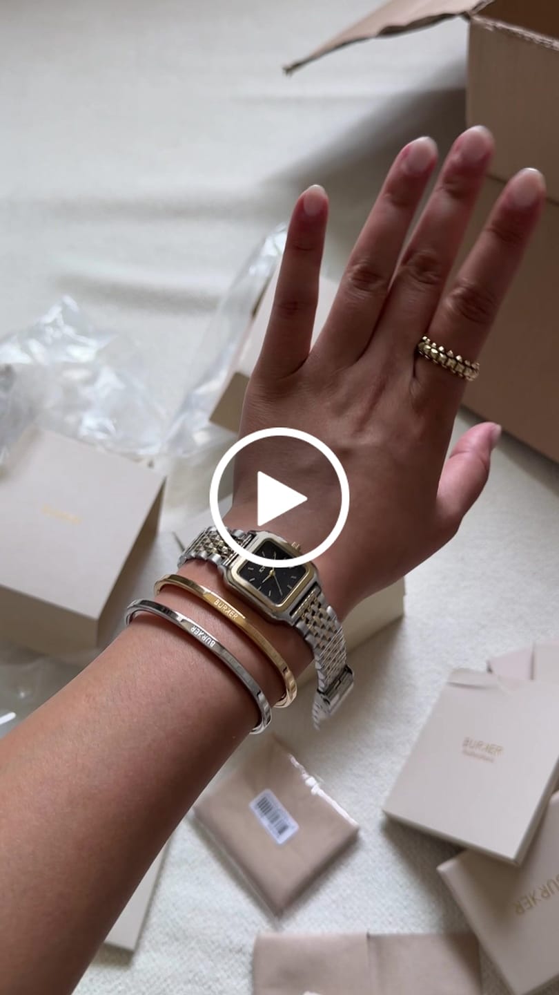 Customer video review of Macy Black Gold Silver