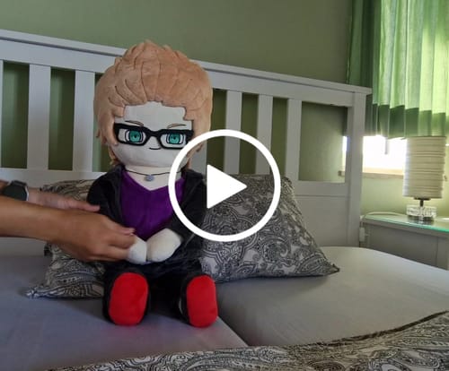 Customer video review of Turn Kid‘s Drawings into Plushies