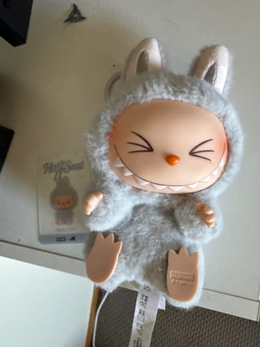 Customer photo review of Pop Mart Labubu The Monsters Have a Seat Vinyl Plush Blind Box
