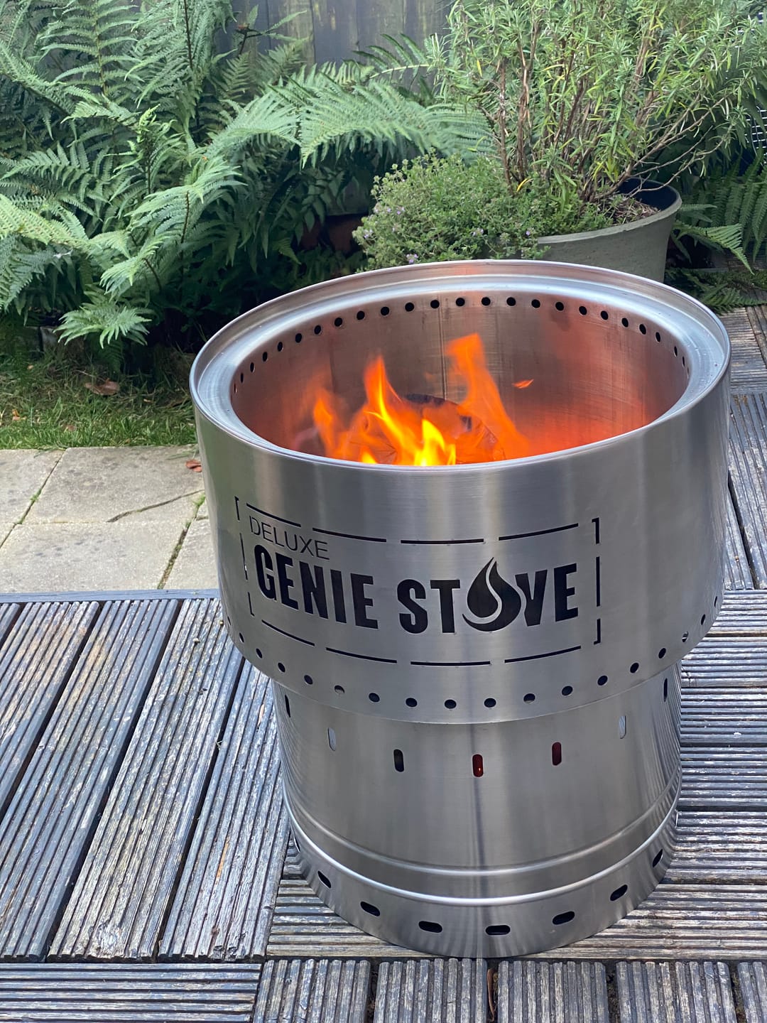 Customer photo review of Genie Stove Deluxe V 2