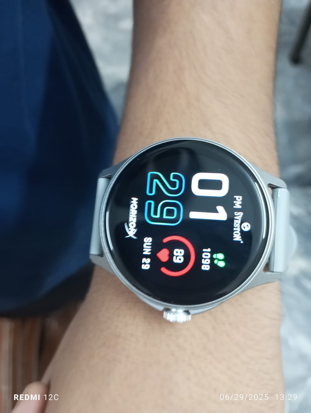 Customer photo review of Horizonx Smartwatch