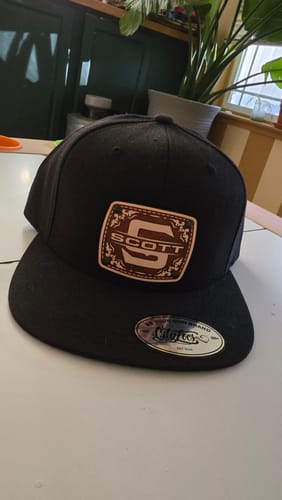 Customer photo review of Monogram Custom Hat