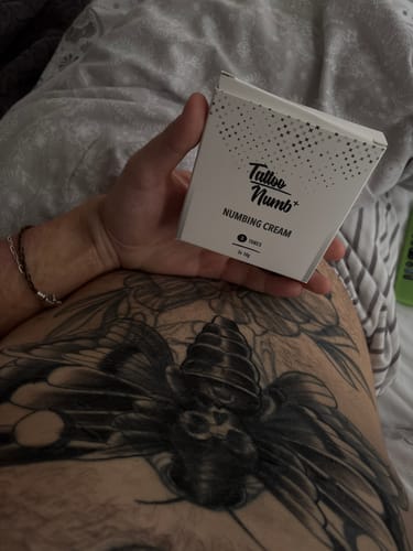 Customer photo review of TattooNumbx Numbing Cream (3 Pack)