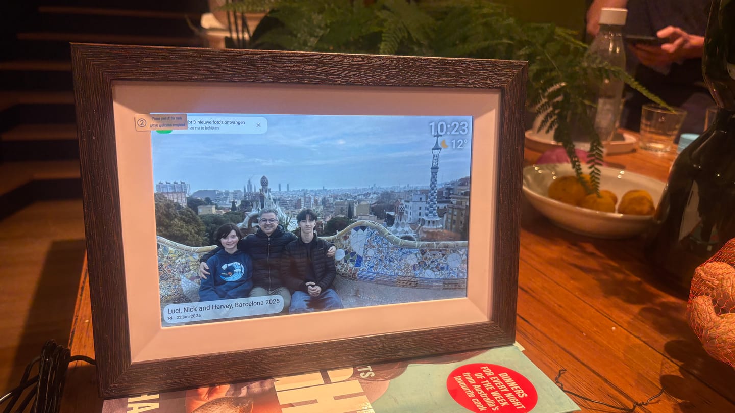Customer photo review of Digital Photo Frame