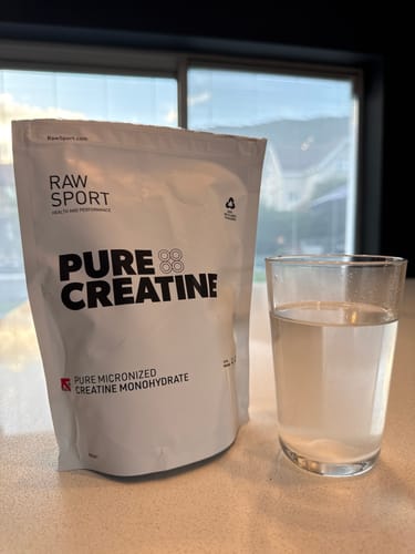 Customer photo review of Pure Creatine Monohydrate 250g