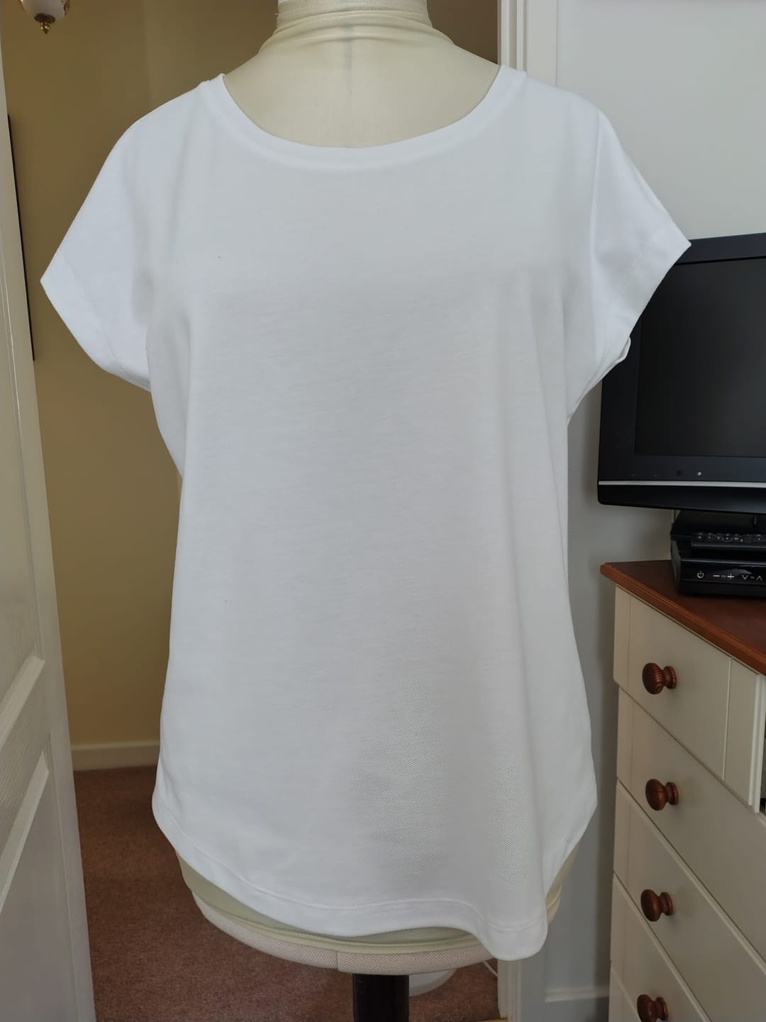 Customer photo review of Plain Pique Jersey Fabric