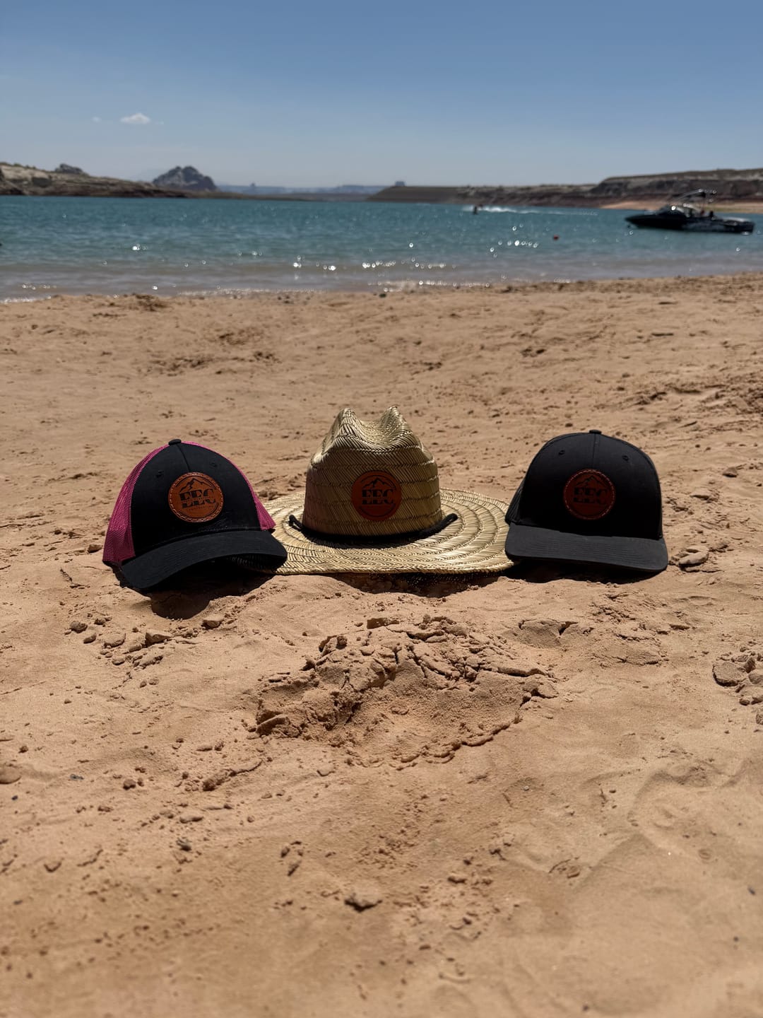 Customer photo review of Traditional Trucker 112 - Custom Leather Patch Hat