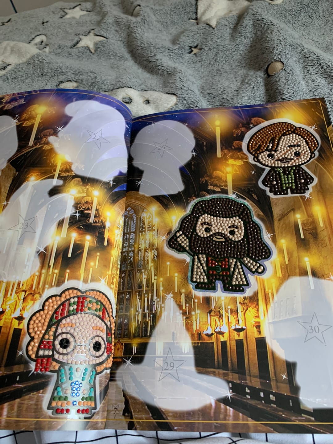Customer photo review of Harry Potter Crystal Art Sticker Album - Starter Pack