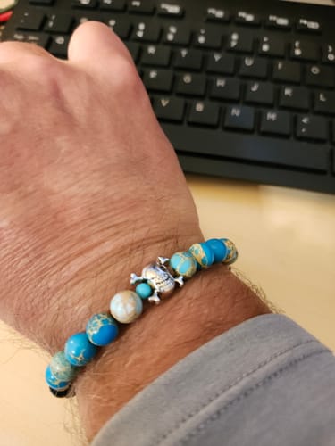 Customer photo review of BEADED – “A PIRATE LOOKS AT FORTY”