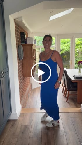 Customer video review of Slip Maxi Shapewear Dress