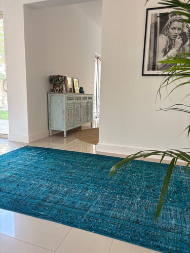 Customer photo review of 165 X 271 Anatolian Hand  Knotted Carpet Vintage Style 7455