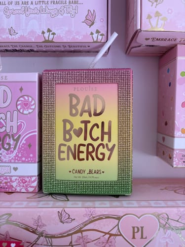 Customer photo review of P. Louise Crystal Bad Bitch Energy Lip Duo