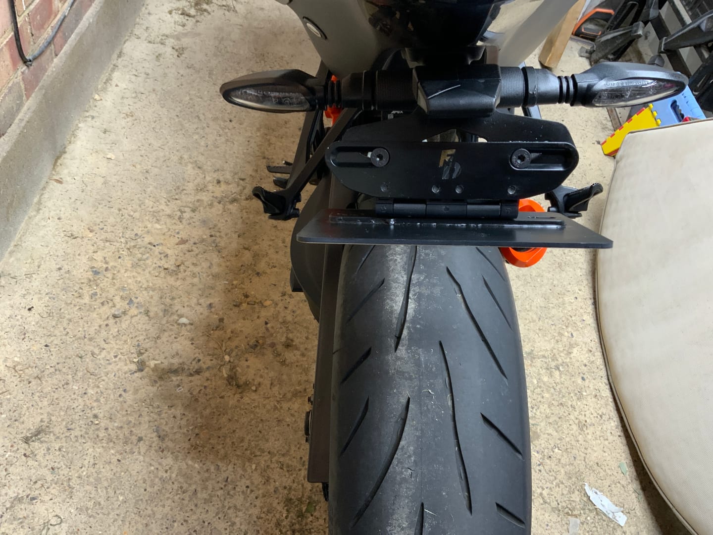 Customer photo review of Universal Adjustable / Flip Bracket