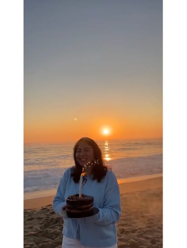 Customer photo review of SWEATER LASSO CELESTE