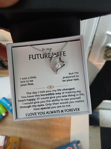Customer photo review of To My Future Wife - Forever Love Gift Set - SS503V2