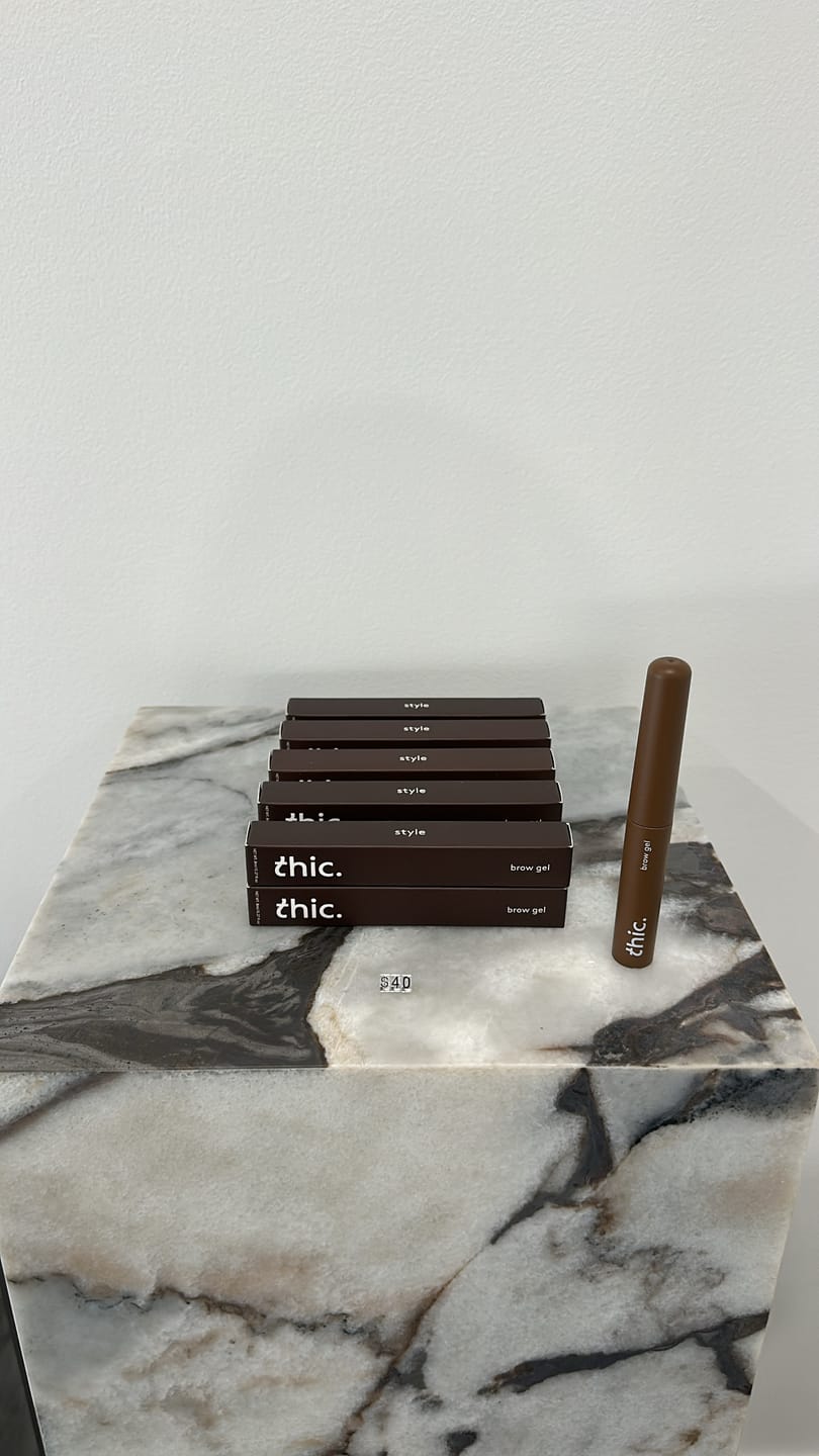 Customer photo review of brow gel