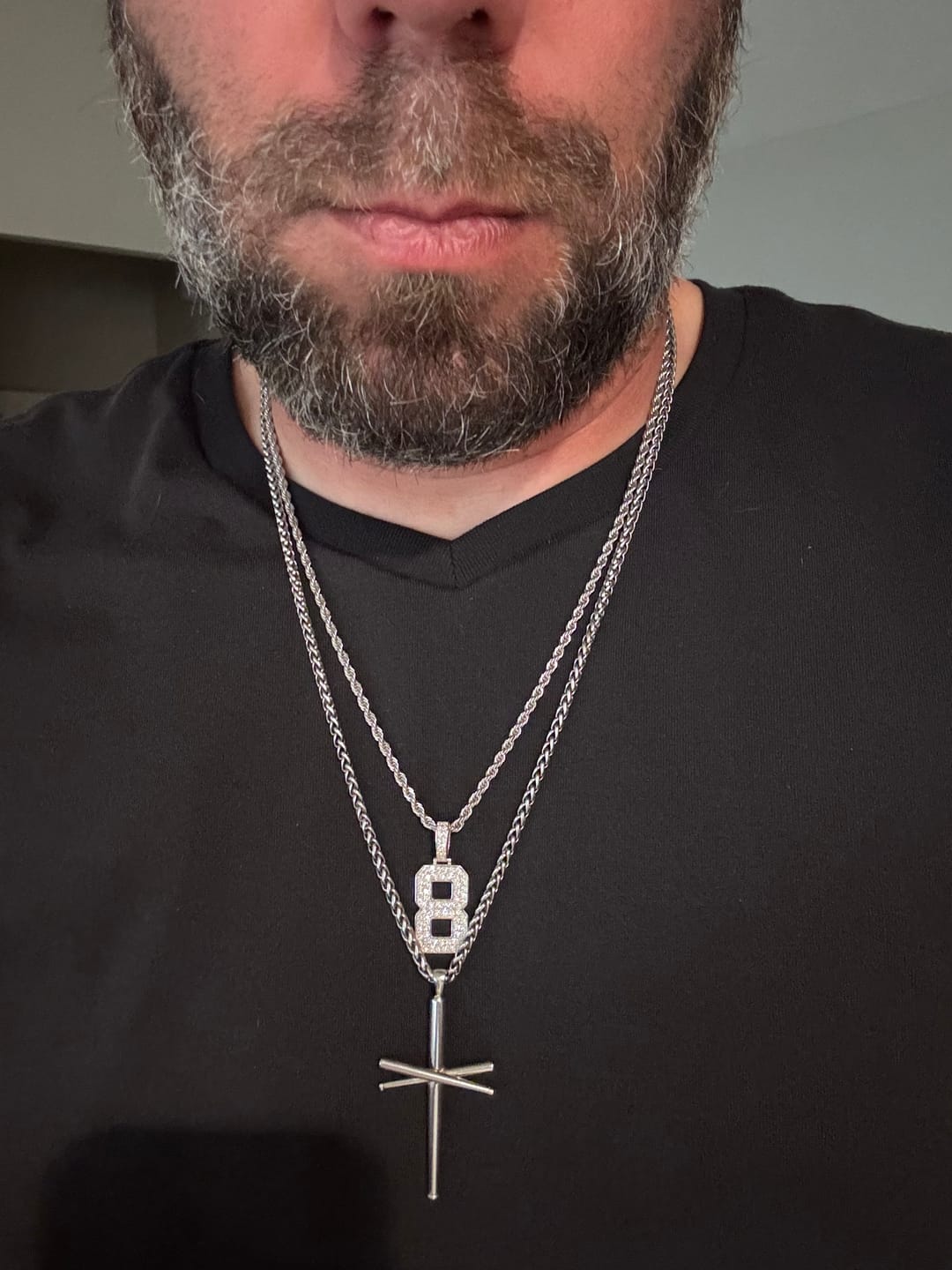 Customer photo review of Rope Chain - Silver