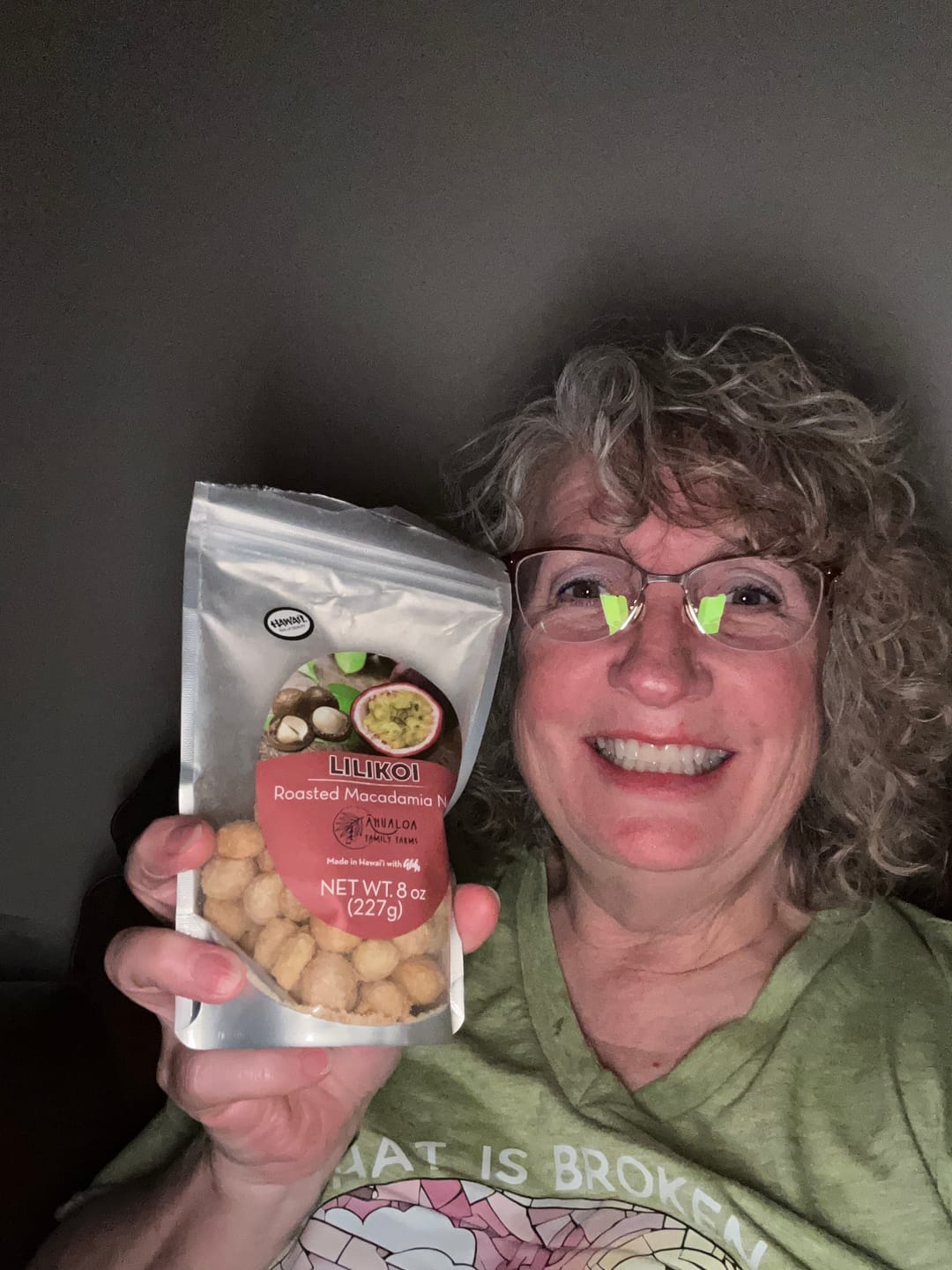 Customer photo review of Hawaiian Island Honey Macadamia Nuts