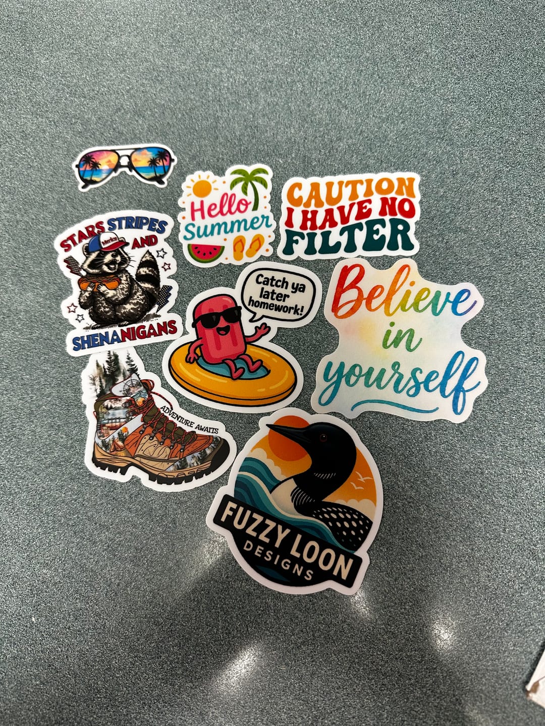 Customer photo review of KIDS STICKER CLUB | Monthly Subscription