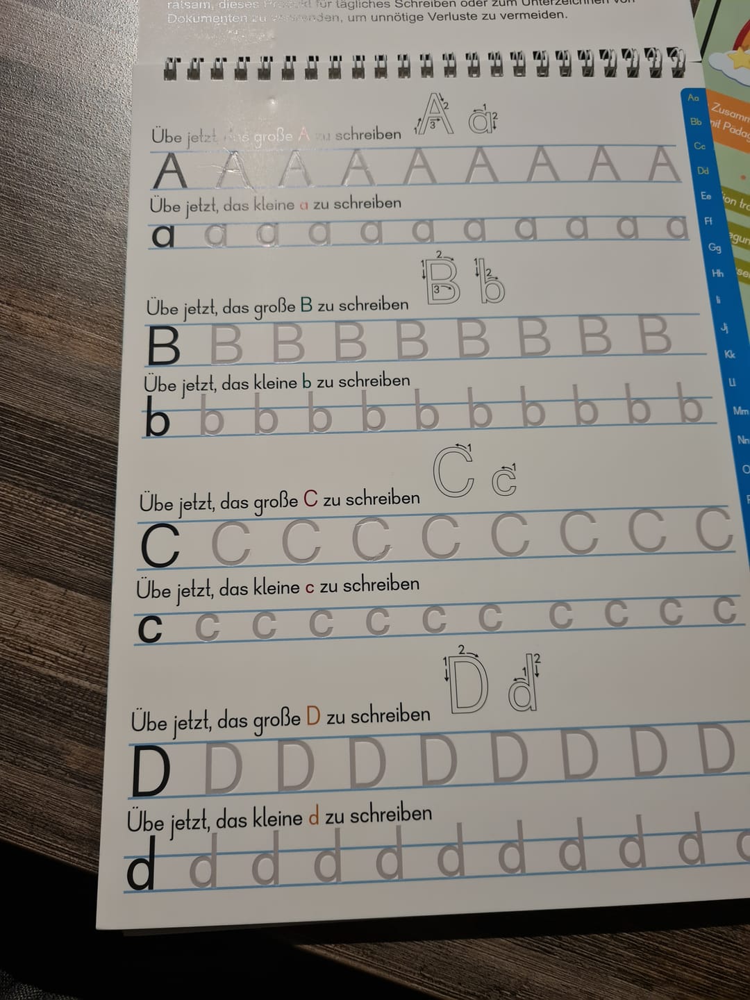 Customer photo review of Filapen Magische Übungshefte – wiederverwendbar