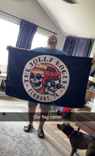 Customer photo review of Custom Digital Boat Name Logo Design