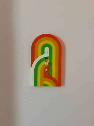 Customer photo review of Retro Archway Light Switch Cover