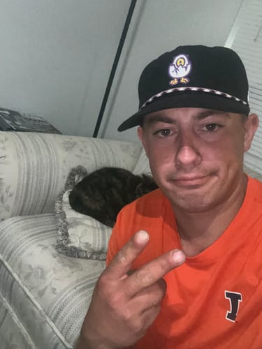 Customer photo review of Deviled Egg Unstructured Rope Hat - Waggle x Drekker Collection