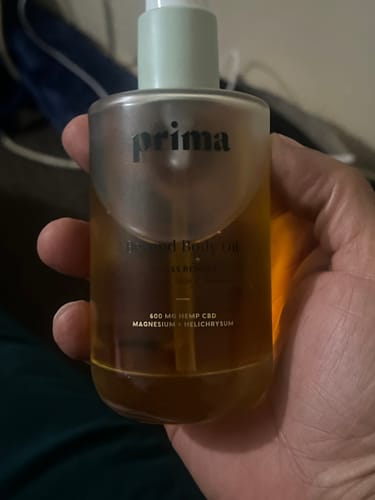 Customer photo review of Beyond Body Oil | Lightweight, Nutrient-Dense Oil for Skin and Body