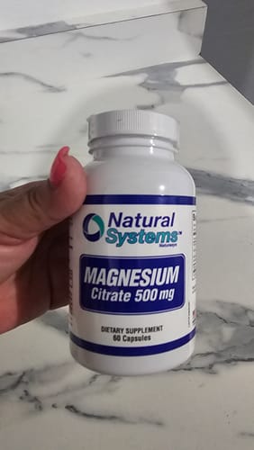 Customer photo review of Complejo de Citrato de Magnesio - 500 mg