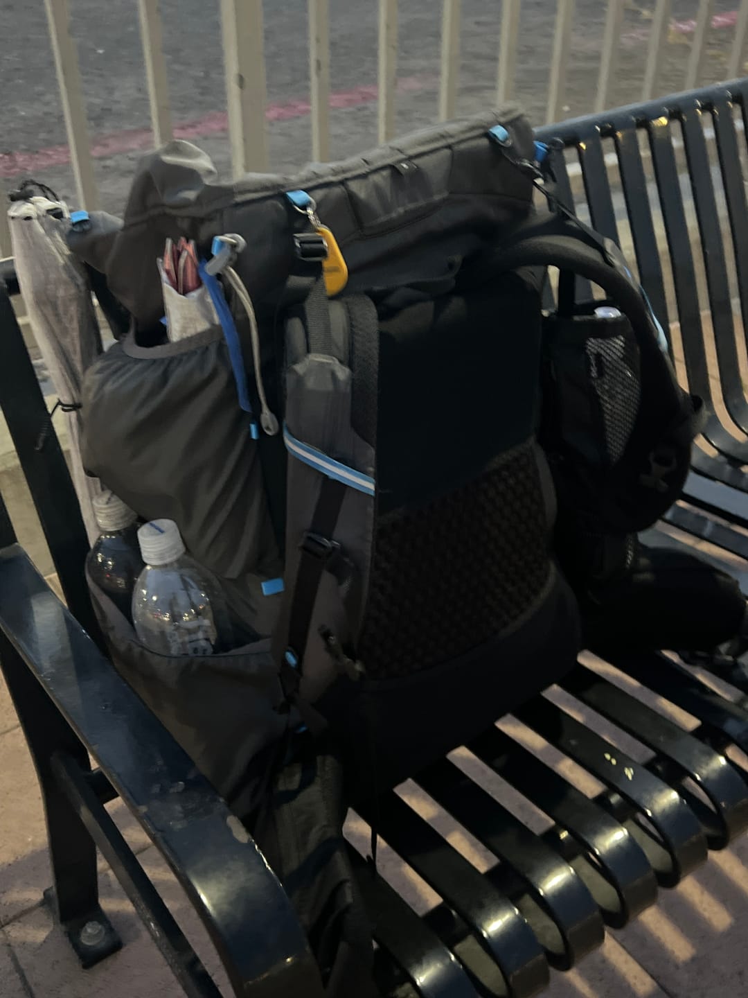 Customer photo review of Mariposa 60 Backpack