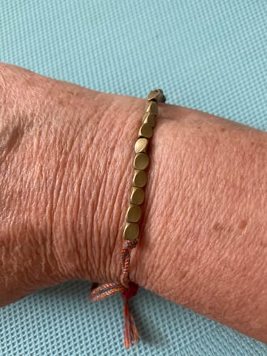 Customer photo review of Tibetisches Glücksarmband