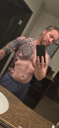 Customer photo review of Painless Tattoo Numbing Spray