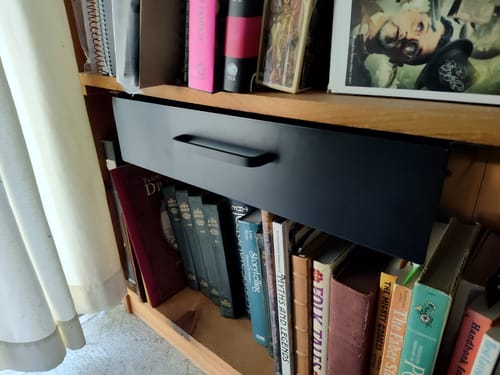 Customer photo review of Under Desk Drawer