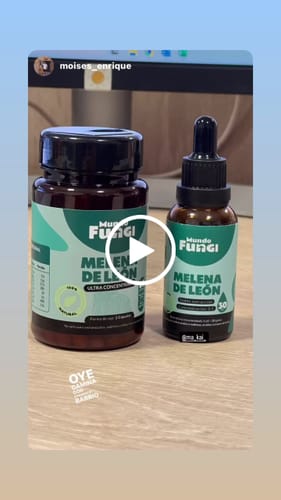 Customer video review of Melena de León Cápsulas + Gotas - Extracto Ultra Concentrado